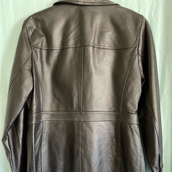 SOLD East 5th leather jacket - Picture 3 of 3
